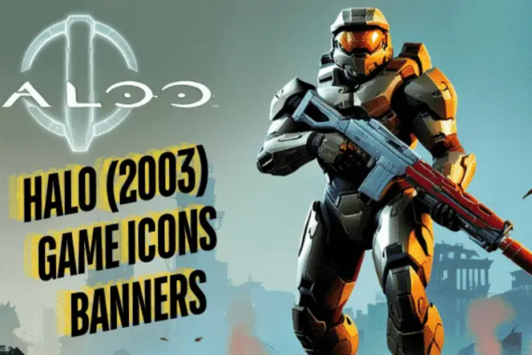 halo (2003) game icons banners