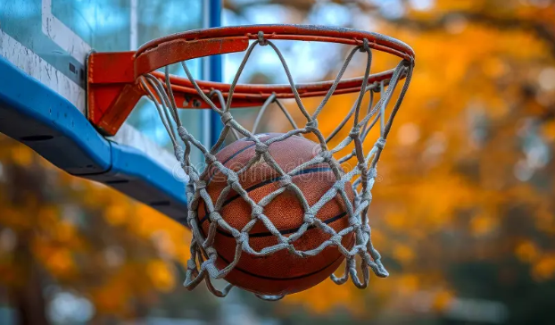 artistic basketball hoops