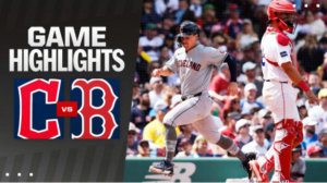 cleveland guardians vs red sox match player stats​